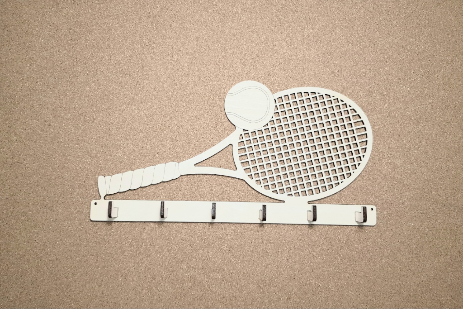 Key hanger Tennis Racket